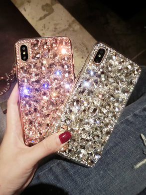 满钻苹果x手机壳女7plus网红iPhoneXR奢华8个性创意xs新款max潮女