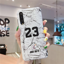 Load image into Gallery viewer, 潮牌个性卡通篮球小米8手机壳小米9磨砂外壳小米8屏幕版保护壳红米note7pro男女防摔冷淡风外壳大理石纹软壳