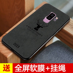 三星s9手机壳三星s8保护硅胶套GALAXY s9+plus全包边软壳sm-g9600绒布复古s8+超薄防摔g9500潮男女款个性创意