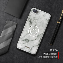 Load image into Gallery viewer, 送钢化膜红米6a手机壳男个性创意小米redmi 6a保护套全包防摔大理石纹皮套6A新款简约高档女卡通潮牌硅胶软壳