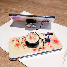 Load image into Gallery viewer, 梅花蓝光华为mate30pro手机壳p30个性创意p20p硅胶支架mate20保护套荣耀20防摔情侣男女款nova5pro/4时尚软壳