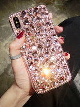 Load image into Gallery viewer, 满钻苹果x手机壳女7plus网红iPhoneXR奢华8个性创意xs新款max潮女