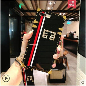 三星s8手机壳网红卡通硅胶电镀三星s8+plus保护套高档三防摔涂鸦个性创意s9日韩潮牌男女情侣款S9plus软薄外