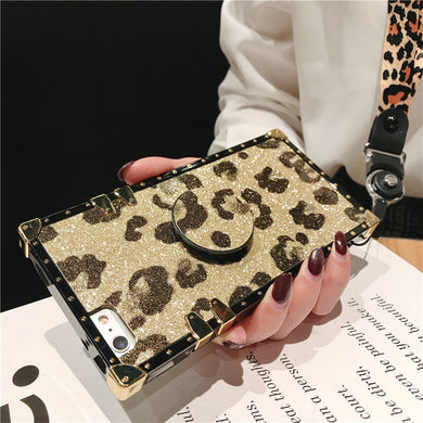 三星s10plus手机壳硅胶豹纹note8保护套全包边s9+个性创意s8女款note9防摔s10lite网红s8plus带挂绳卡爱卡通