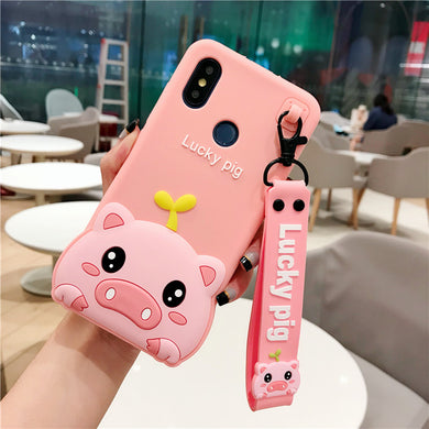 红米note7手机壳硅胶小米9保护套全包防摔小米8卡通可爱se创意女