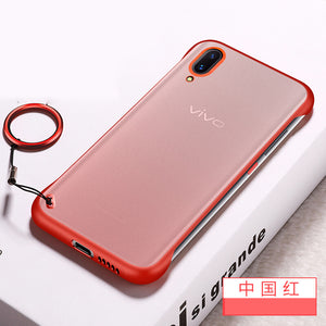 VIVO Y93手机壳简约时尚潮男女无边框保护套y91C超薄硅胶半包硬壳