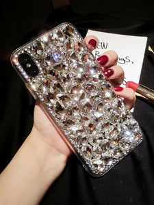 满钻苹果x手机壳女7plus网红iPhoneXR奢华8个性创意xs新款max潮女