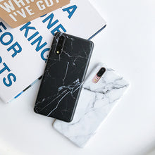 Load image into Gallery viewer, 北欧大理石纹华为mate20手机壳mate20PRO保护套mate20lite硅胶华为p30个性情侣麦芒7女款ins韩风简约防摔软壳