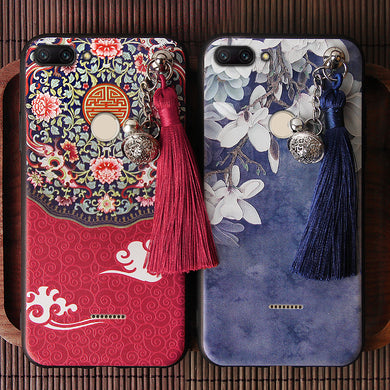 红米6手机壳红米6pro女款中国风6a软壳硅胶六个性创意全包防摔网红ins复古流苏redmi6a保护套