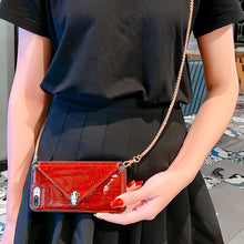 Load image into Gallery viewer, 潮牌零钱苹果8plus手机壳皮质X/Xr创意可斜挎挂绳iPhoneXsMax可以背的防摔6sp个性时尚7plus女款六八保护套XS