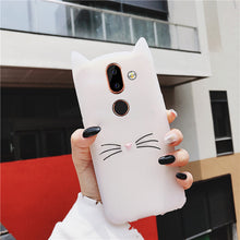 Load image into Gallery viewer, 华为荣耀畅玩6X手机壳GR5 2017软硅胶套honor6x荣誉六叉al40防摔TL卡通BLN-AL10创意b1n网红al20女mate9lite (华为mate9lite-白色-送挂绳)