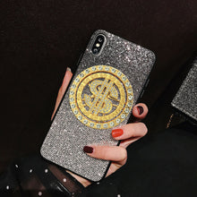 Load image into Gallery viewer, 小红书三星S9手机壳S10+美金旋转s10e赚钱S8 Plus保护套Note9渐变闪粉A80网红Note8/A70水钻A60/A40S/M40/M30