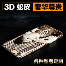 Load image into Gallery viewer, 三星s8手机壳s10plus皮套男款女s9+保护套s10全包防摔天然蛇皮套奢华手机后盖定制