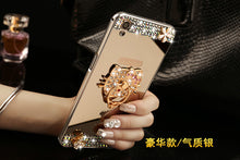 Load image into Gallery viewer, oppoR9手机壳水钻R9Splus金属边框外壳奢华女R7plus手机套镶钻R11