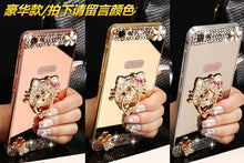 Load image into Gallery viewer, oppoR9手机壳水钻R9Splus金属边框外壳奢华女R7plus手机套镶钻R11