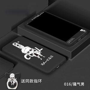 华为GR5 2017手机壳BLL-L22外壳BLL-L21彩色卡通软壳送钢化膜