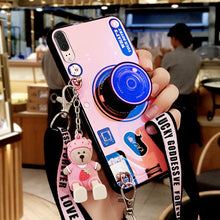 Load image into Gallery viewer, 华为p20手机壳女款网红p30pro限量p10创意p9plus全包mate20x少女nova3防摔3i背带挂绳2s斜挎4潮5ins风20x5g版