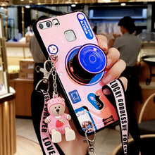 Load image into Gallery viewer, 华为p20手机壳女款网红p30pro限量p10创意p9plus全包mate20x少女nova3防摔3i背带挂绳2s斜挎4潮5ins风20x5g版