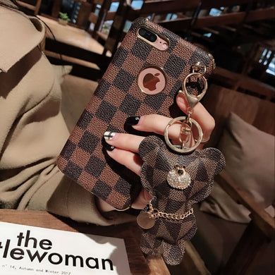 潮牌iphone7plus手机壳网红苹果X硅胶xsmax个性6s全包防摔8plus女