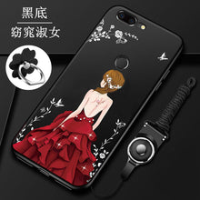 Load image into Gallery viewer, 一加5t手机壳1+5保护一加6T硅胶套1+6全包边oneplus防摔A5010磨砂A6000软壳A5000女款超薄五六A6010潮钻挂绳
