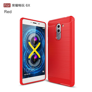 适用于华为荣耀畅玩6x手机壳GR5 2017保护套7X软硅胶壳防摔8X max
