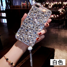 Load image into Gallery viewer, 三星s9手机壳s9plus韩国女款潮牌s8plus大气水钻s7网红同款note8