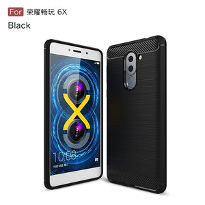 适用于华为荣耀畅玩6x手机壳GR5 2017保护套7X软硅胶壳防摔8X max