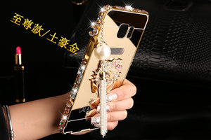 三星note3手机壳水钻三星note9金属边框外壳奢华N9002手机套镶钻