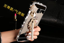 Load image into Gallery viewer, 三星note3手机壳水钻三星note9金属边框外壳奢华N9002手机套镶钻