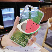Load image into Gallery viewer, 适用（于）华为P10水果镜子手机壳P9/P9 lite流沙p10plus硅胶软壳