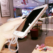 Load image into Gallery viewer, 苹果8plus手机壳iPhoneXs Max水钻奢华日韩大气7保护套6全包XR女