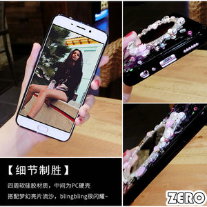 苹果7手机壳个性创意潮镜子奢华6splus流沙防摔iphone7指环手机壳