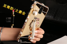 Load image into Gallery viewer, 三星note3手机壳水钻三星note9金属边框外壳奢华N9002手机套镶钻